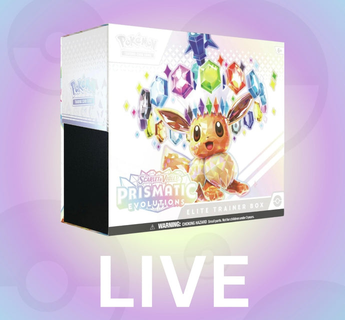 [LIVE] Prismatic Evolutions - Elite Trainer Box