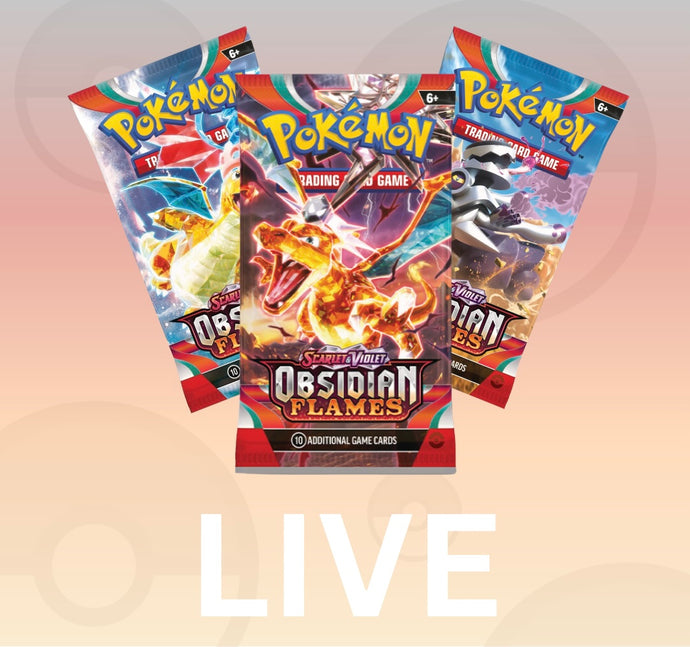 [LIVE] Obsidian Flames - Booster Pack