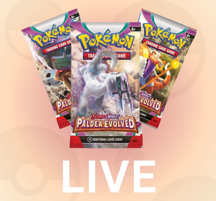 [LIVE] Paldea Evolved - Booster Pack